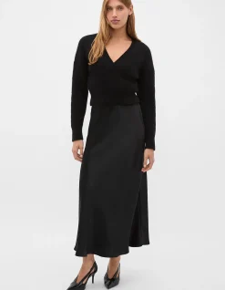 WRAP FRONT KNIT