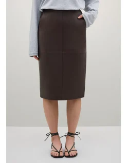 WRIGHT LEATHER SKIRT