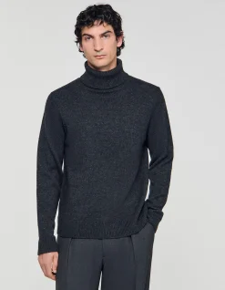 Yak Wool Turtleneck Sweater