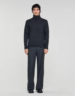 Yak Wool Turtleneck Sweater