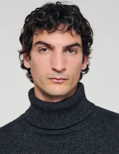 Yak Wool Turtleneck Sweater