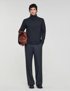 Yak Wool Turtleneck Sweater