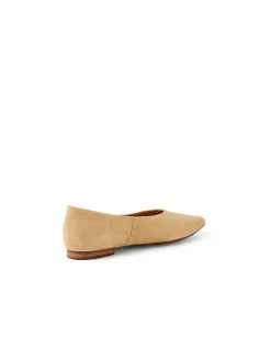 Yoshiro Pointed Suede Ballet Flats