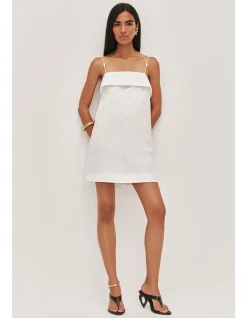 ZAIRE TIE BACK MINI DRESS