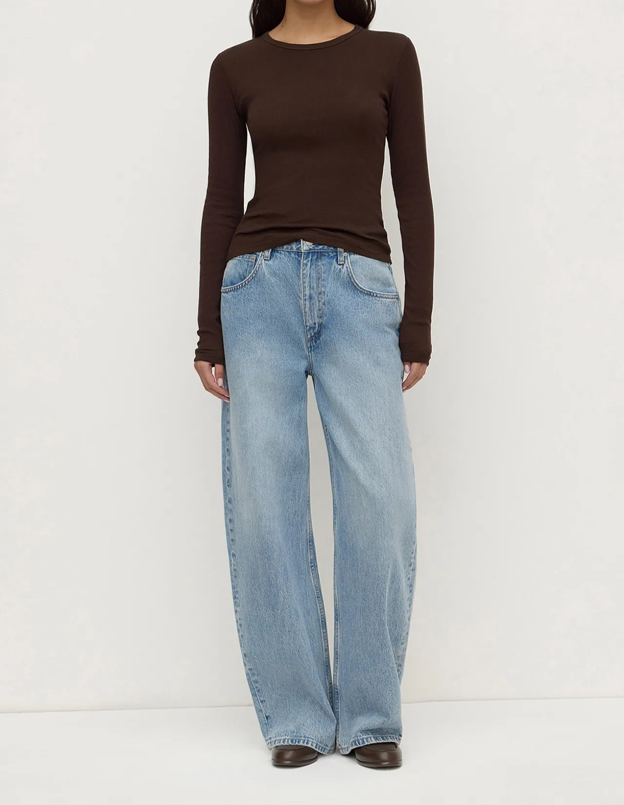 Zali Long Sleeve Tee Ganache