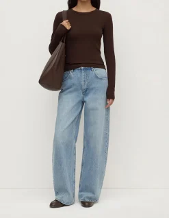 Zali Long Sleeve Tee Ganache
