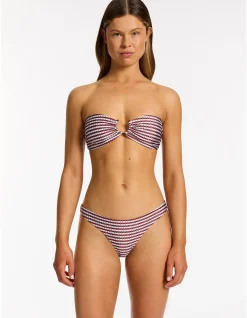 Zarla Geo Bandeau Top