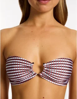 Zarla Geo Bandeau Top