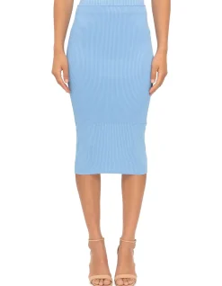 Zelda Mini Skirt Ice Blue