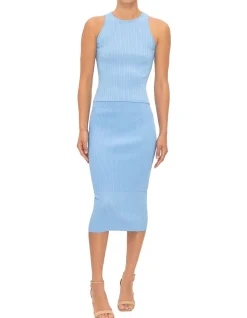 Zelda Mini Skirt Ice Blue