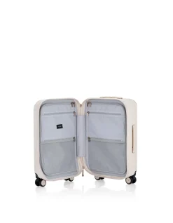 Zenpod 55cm Small Carry-On Suitcase Ivory