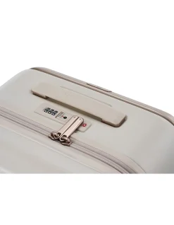 Zenpod 55cm Small Carry-On Suitcase Ivory