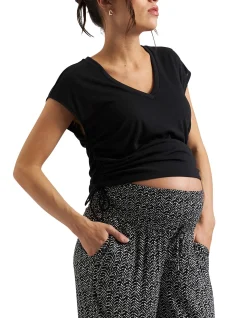 ZIGGY RUCHED TEE