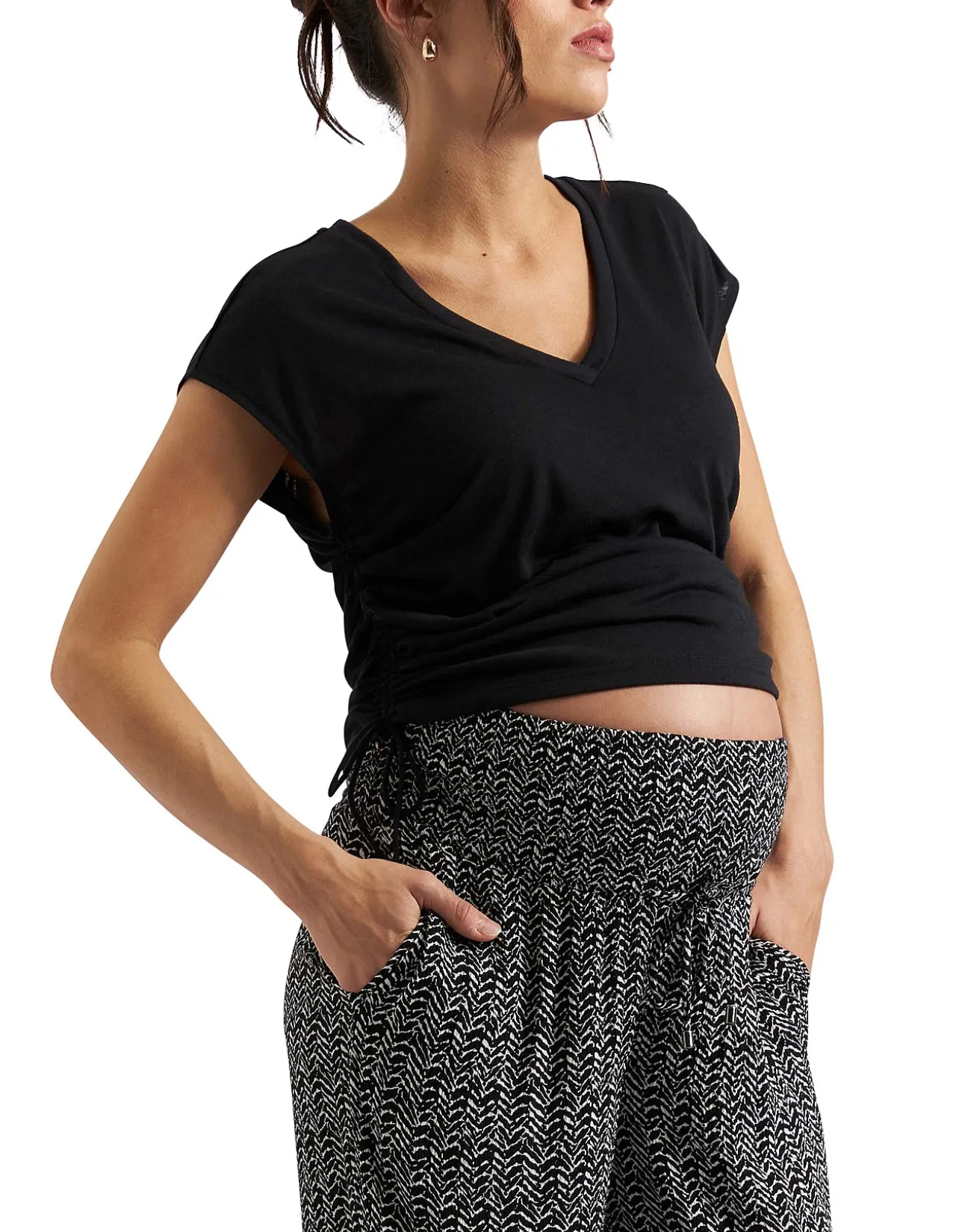 ZIGGY RUCHED TEE