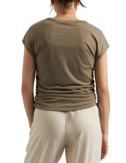 ZIGGY RUCHED TEE