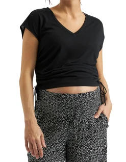 ZIGGY RUCHED TEE