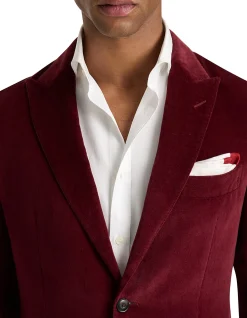 Ziggy Washed Velvet Jacket Eucalyptus Green
