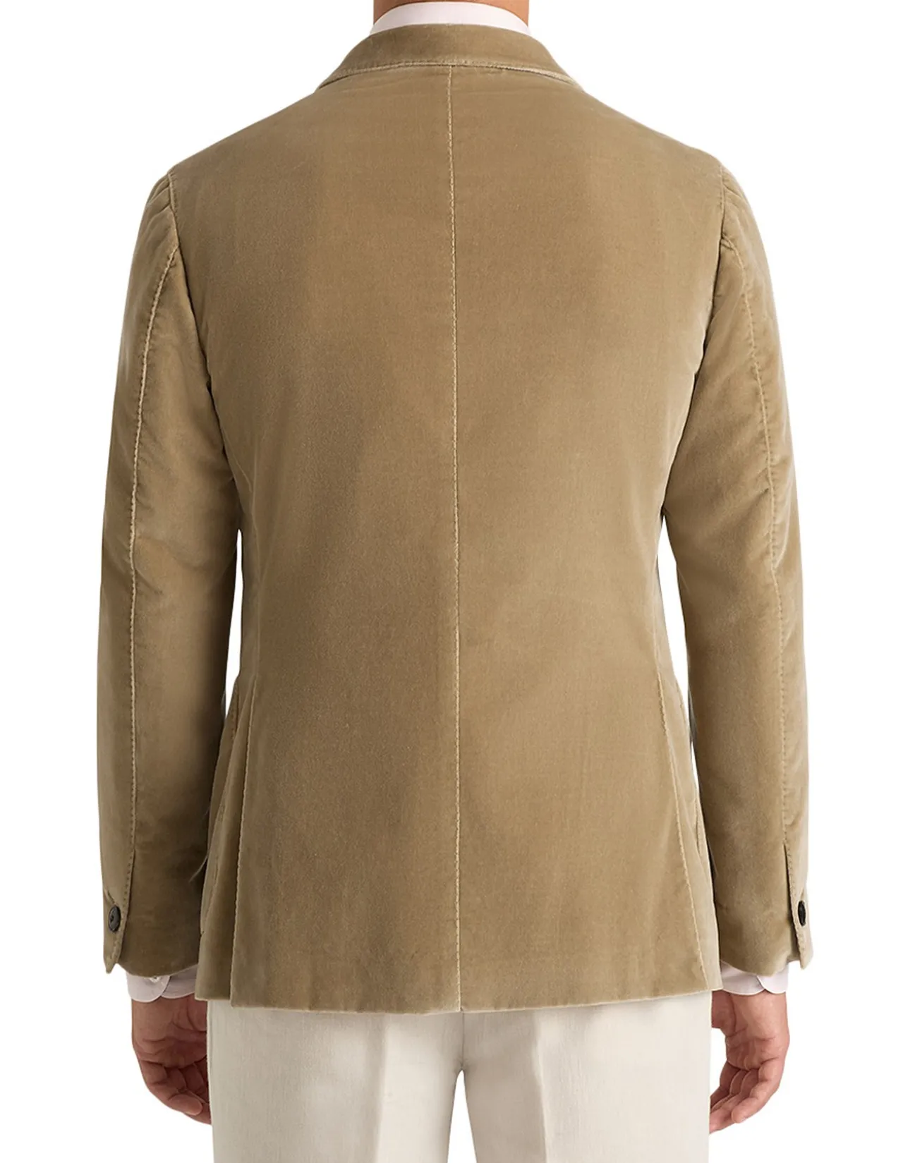 Ziggy Washed Velvet Jacket Eucalyptus Green