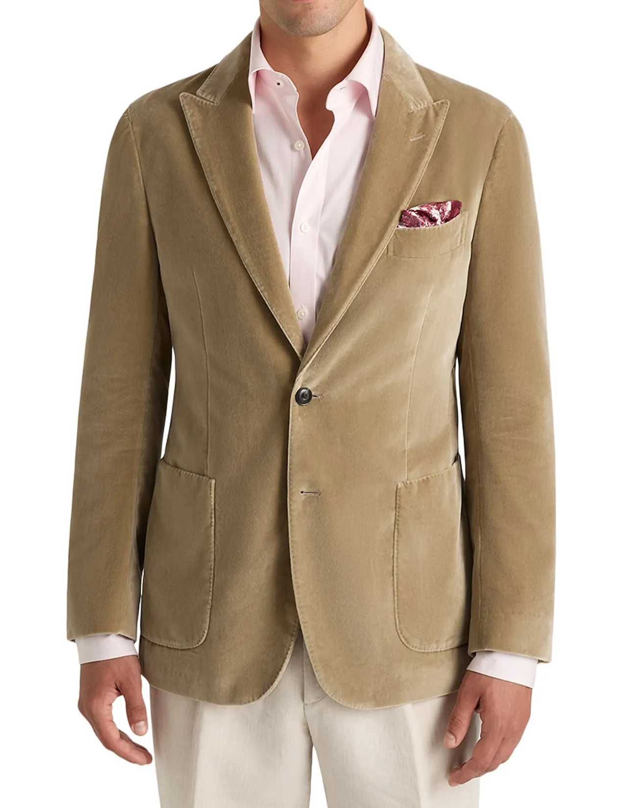 Ziggy Washed Velvet Jacket Eucalyptus Green