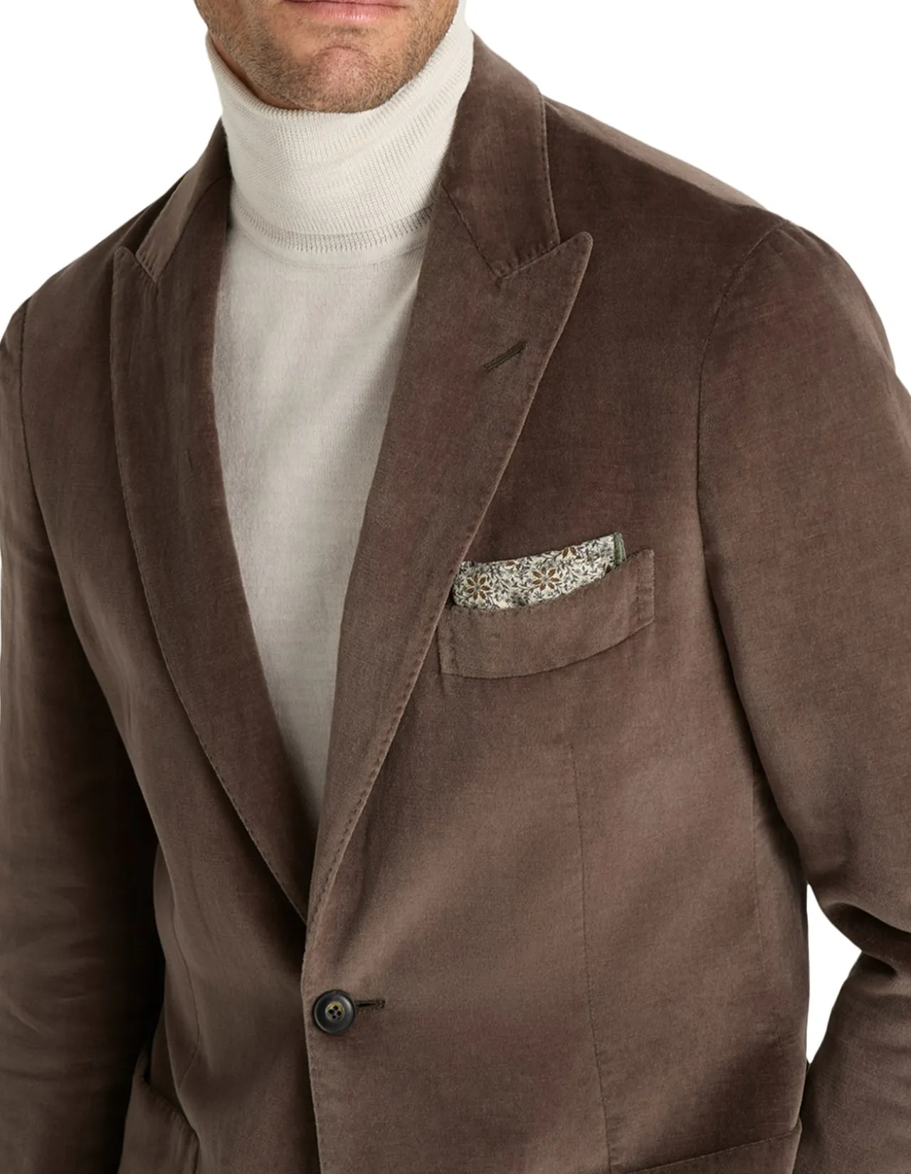 Ziggy Washed Velvet Jacket Eucalyptus Green