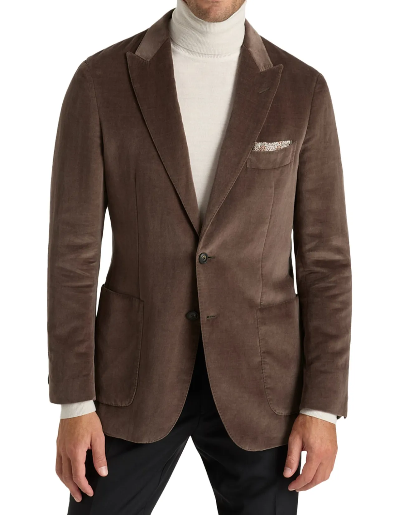Ziggy Washed Velvet Jacket Eucalyptus Green