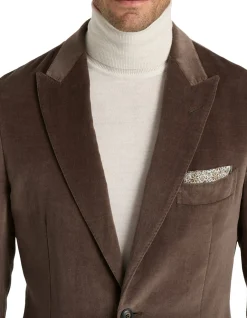 Ziggy Washed Velvet Jacket Eucalyptus Green