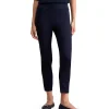 ZIP DETAIL 7/8TH PANT - NAVY