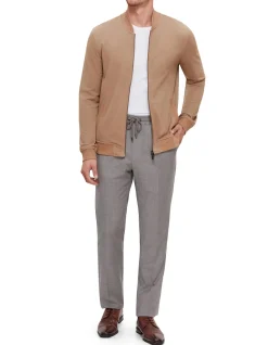 ZIP THRU BOMBER JACKET