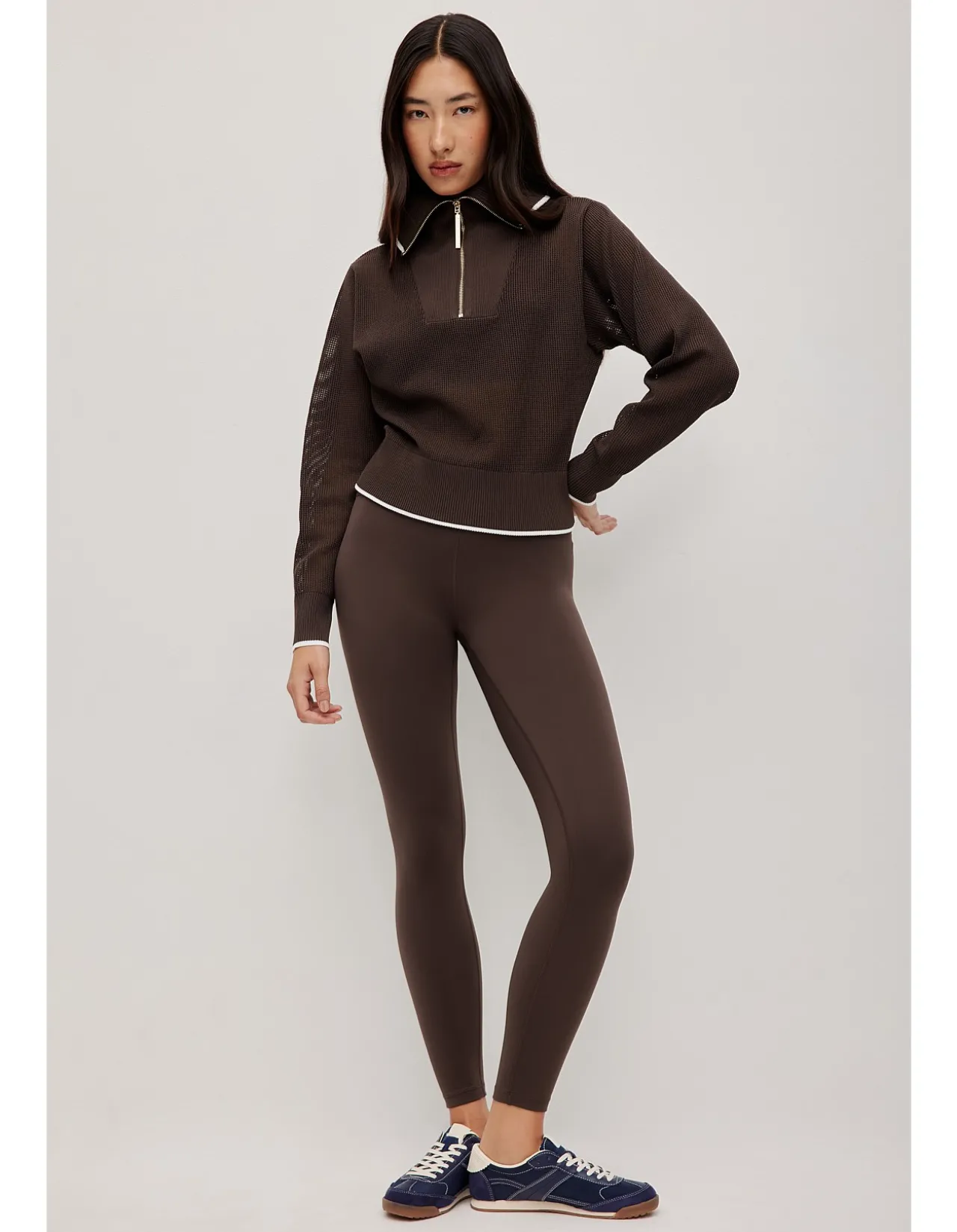 1/4 Zip Knit Jumper