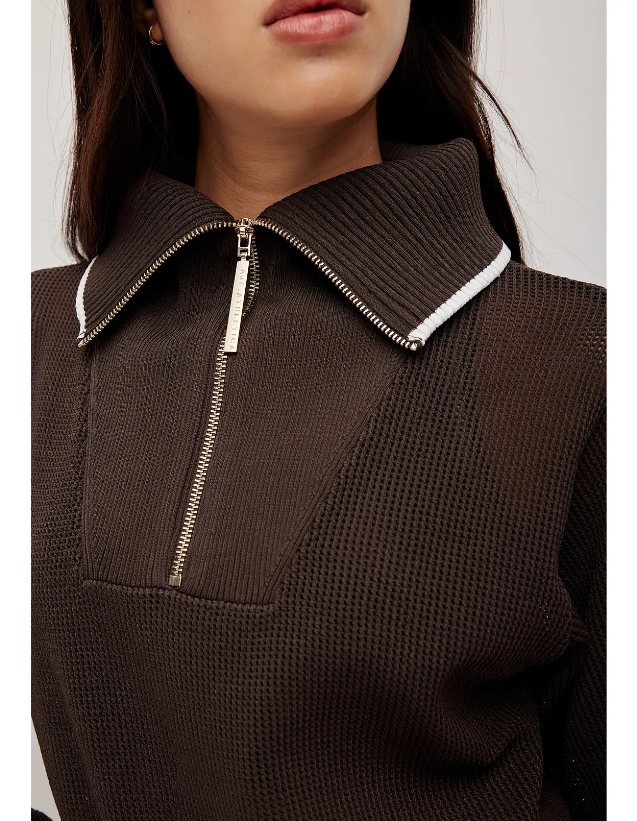 1/4 Zip Knit Jumper