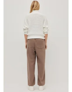 1/4 Zip Waffle Knit Jumper